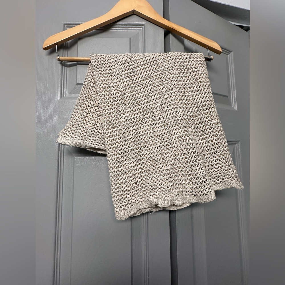 Trouvé Cream Knit Scarf